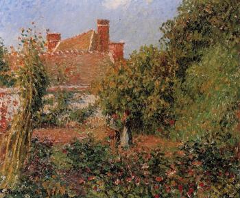 Camille Pissarro : Kitchen Garden in Eragny, Afternoon